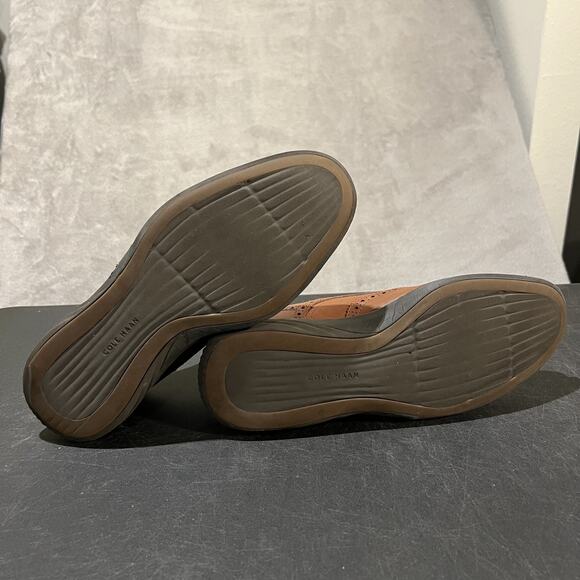 Cole Haan Grand Evolution Shortwing Shoes Mens 8.5 C26385 Brown Dress OS Leather main image 7